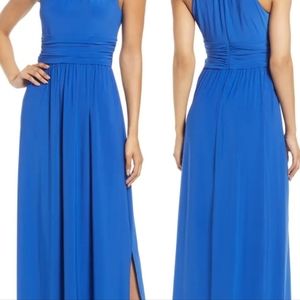 Hi Neck Maxi Dress